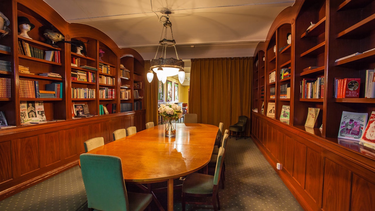 Bild från biblioteket på Oscarsteatern