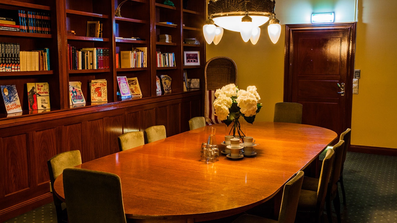 Bild från biblioteket på Oscarsteatern